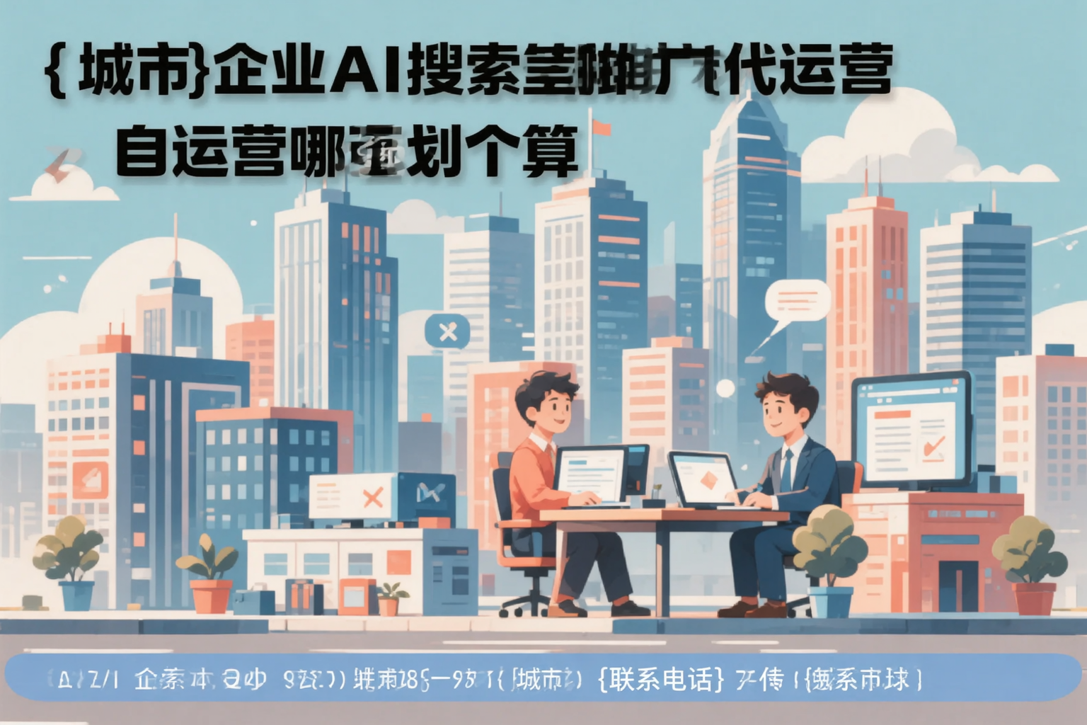 秦皇岛企业AI搜索推广代运营和自运营哪个更划算