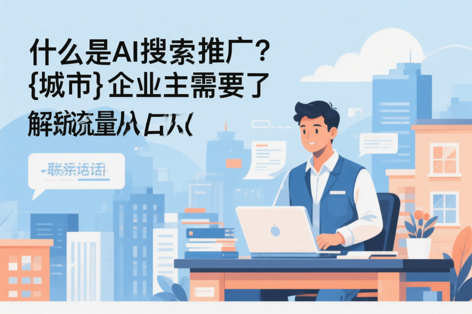 什么是AI搜索推广?秦皇岛企业主需要了解的新流量入口