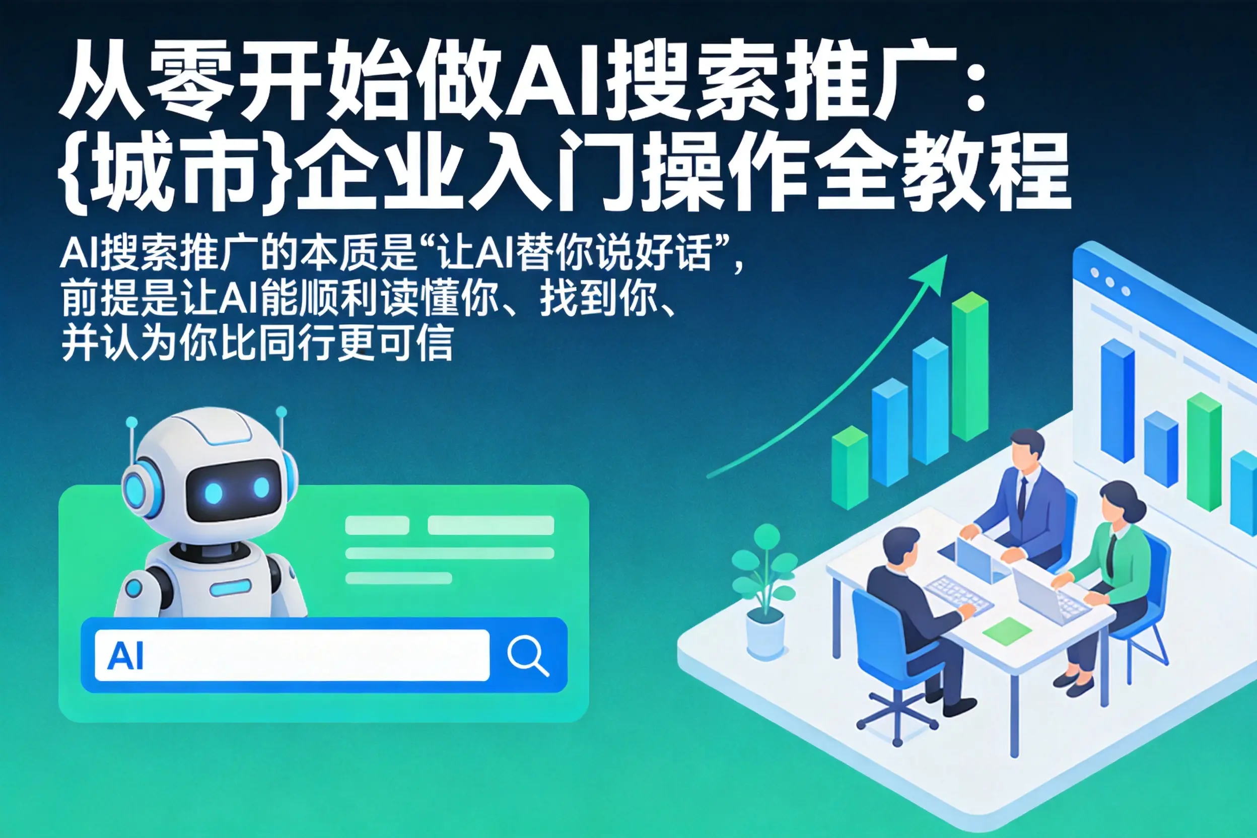 从零开始做AI搜索推广：秦皇岛企业入门操作全教程