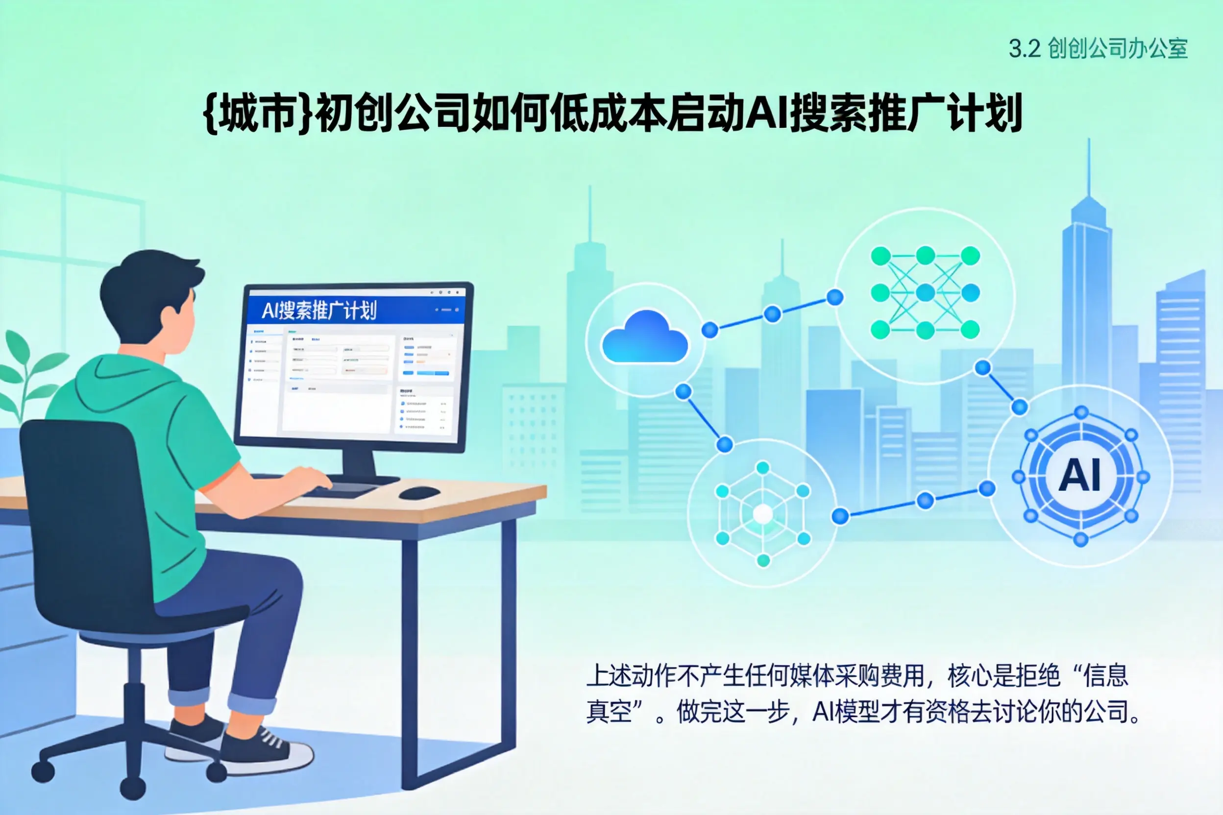 秦皇岛初创公司如何低成本启动AI搜索推广计划