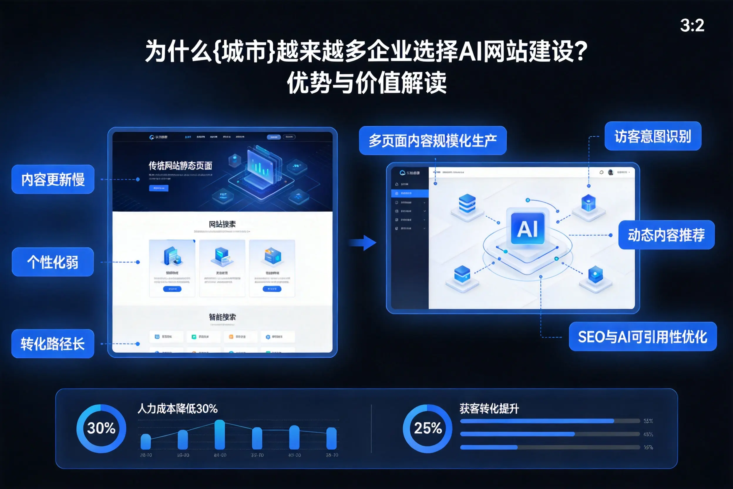 为什么秦皇岛越来越多企业选择AI网站建设？优势与价值解读