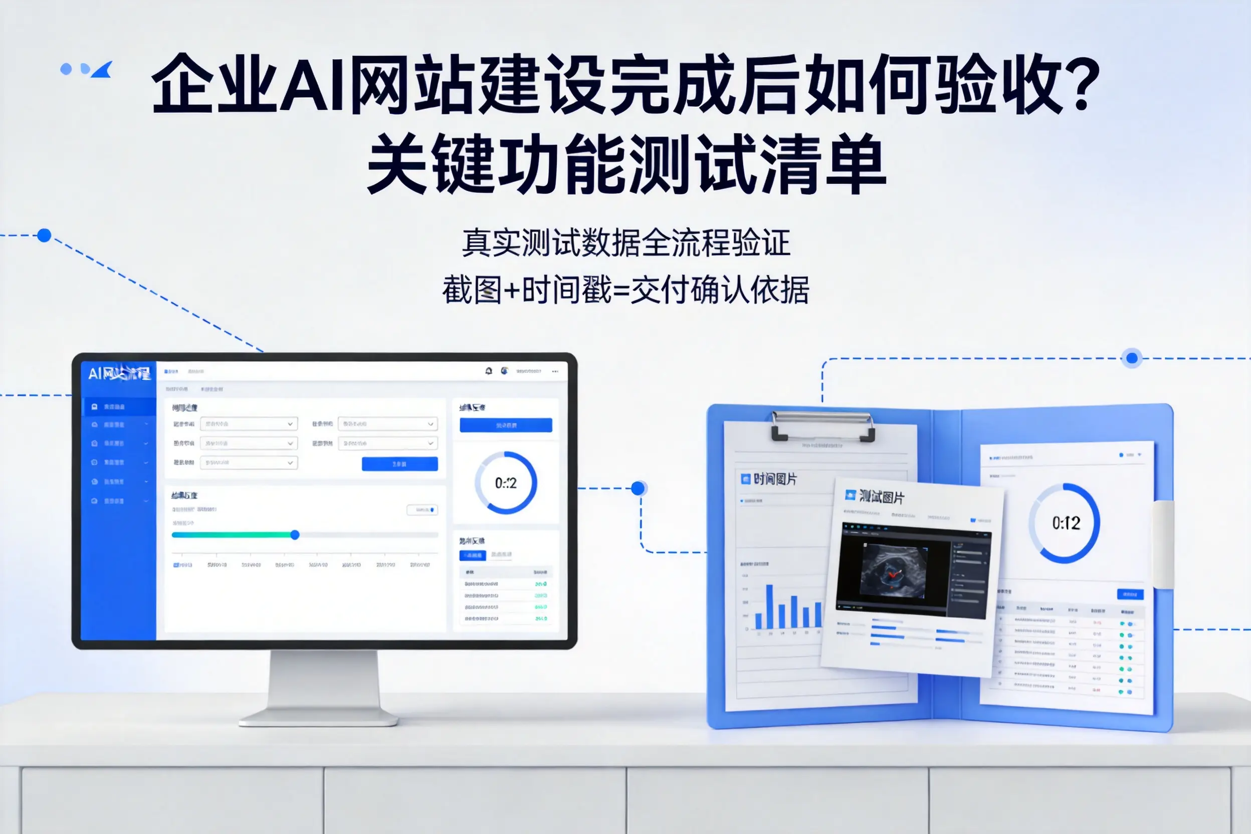 秦皇岛企业AI网站建设完成后如何验收？关键功能测试清单