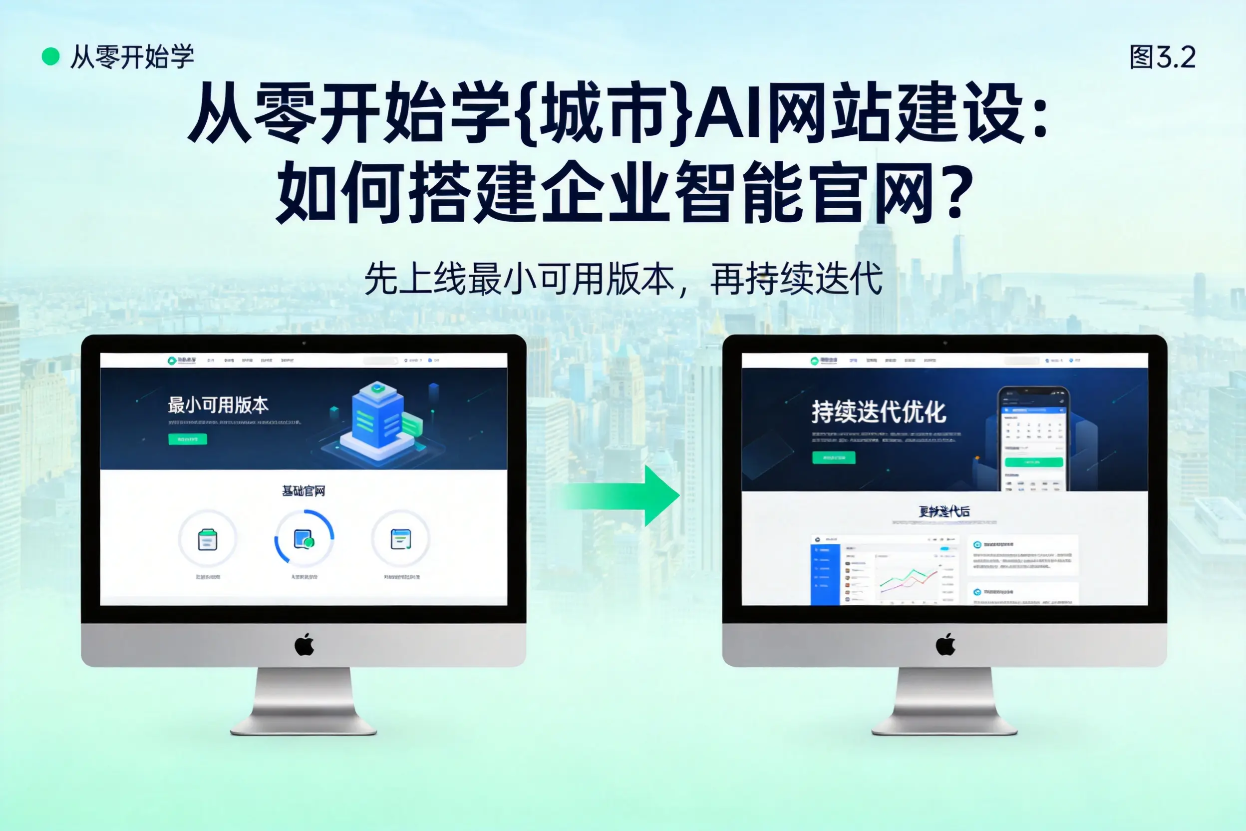 从零开始学秦皇岛AI网站建设:如何搭建企业智能官网?