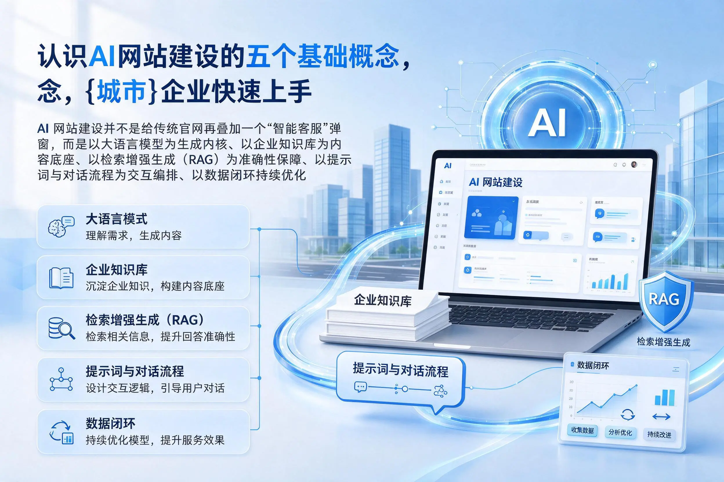 认识AI网站建设的五个基础概念,秦皇岛企业快速上手