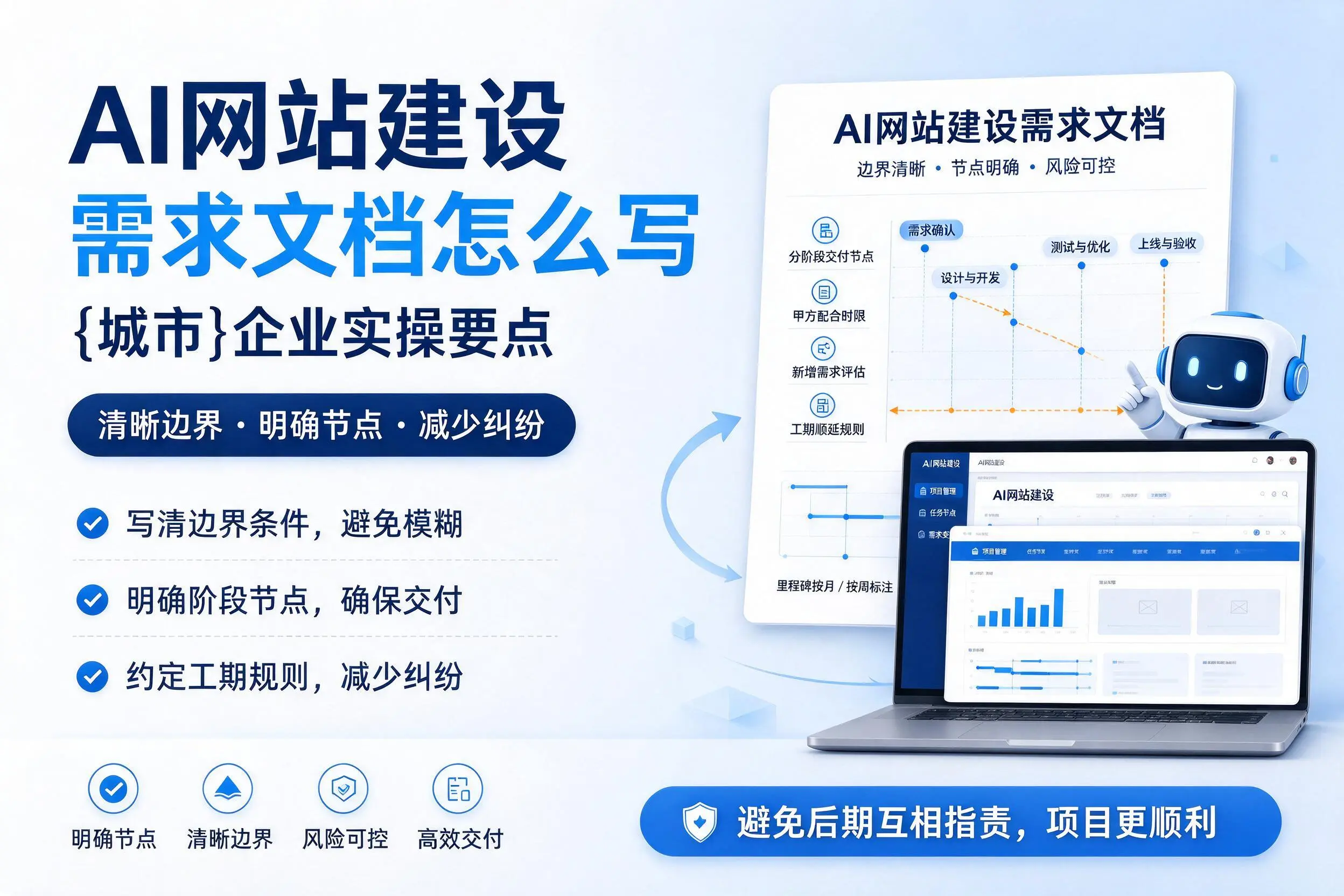 AI网站建设需求文档怎么写,秦皇岛企业实操要点